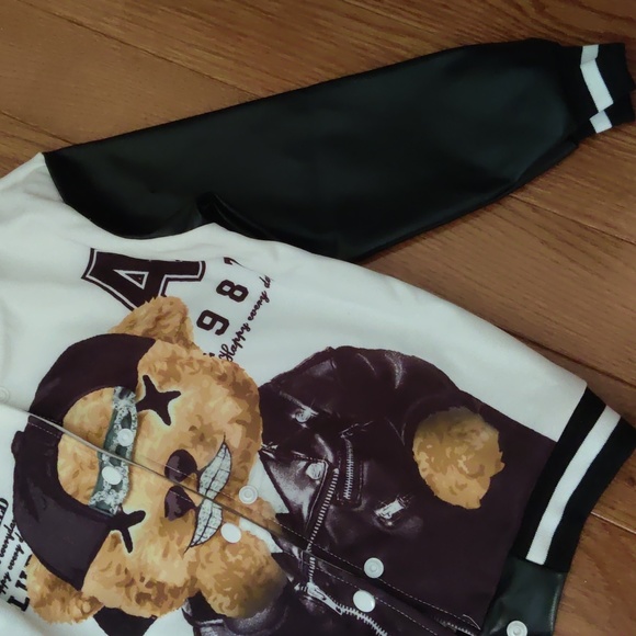 Very cute little boys varsity jacket - Picture 2 of 5